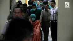 Usai kerusuhan yang terjadi di mako Brimob, polisi melakukan pengetatan pengamanan di RS Polri, Jakarta Timur.