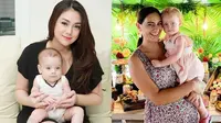 Anak artis bule (Sumber: Instagram/celine_evangelista/marissaln)