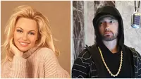 Siapa sangka jika ada selebriti ini pernah menikah dua kali dengan orang yang sama. (Sumber: Instagram/@pinadicola/@eminem)