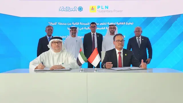 PLN dan Masdar Sepakat Tingkatkan Kapasitas PLTS Terapung Cirata dan Ekspansi Pasar Internasional