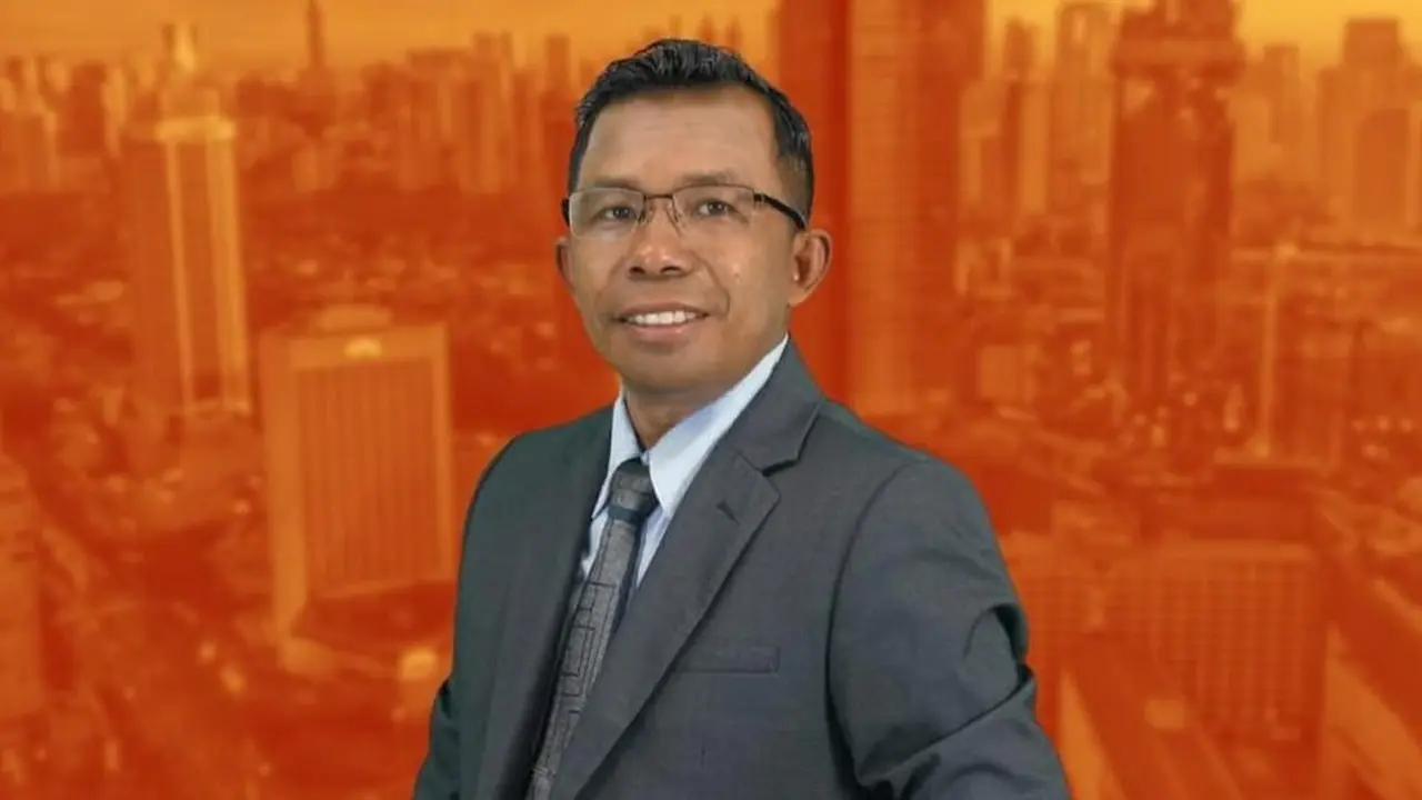 Anggota Dewan Pengawas (Dewas) Perumda Pasar Jaya yang juga loyalis Anies Baswedan, La Ode Basir.