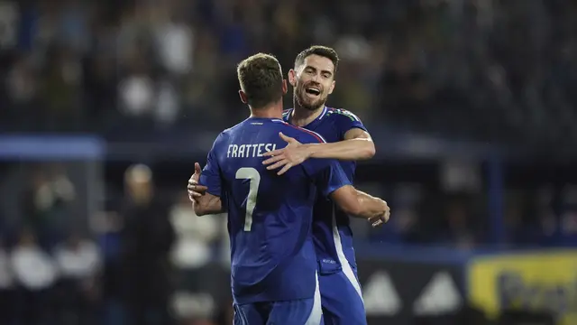 Italia vs Bosnia di Laga Uji Coba