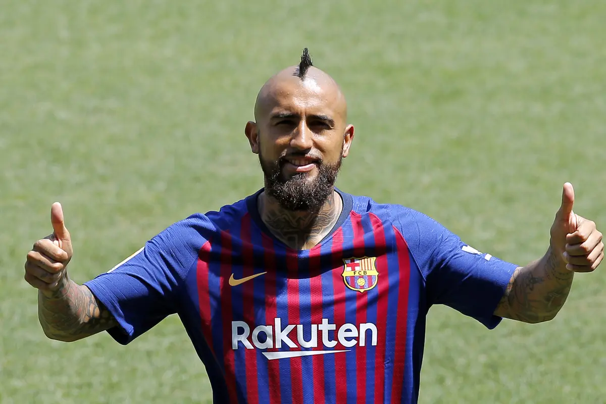 Arturo Vidal, Barcelona, La Liga