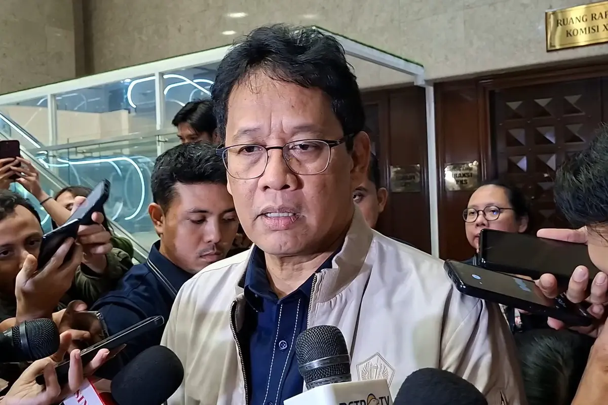 Menteri Keuangan Purbaya Yudhi Sadewa  ditemui di Kompleks Parlemen, Jakarta, Rabu (4/2/2026).