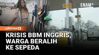 Harga BBM Mahal Akibat Perang Iran, Warga Inggris Beralih ke Sepeda