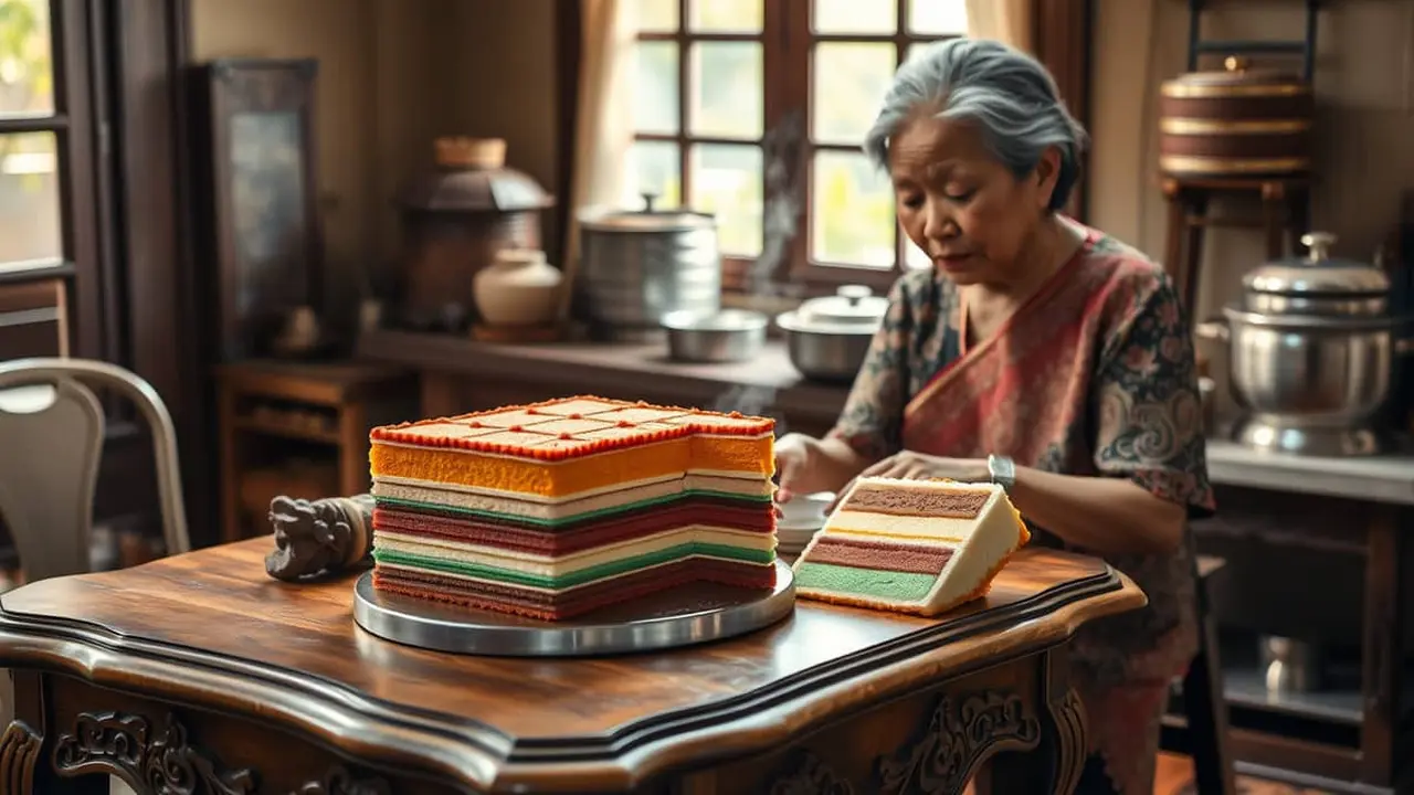 resep lapis tepung beras dan kanji