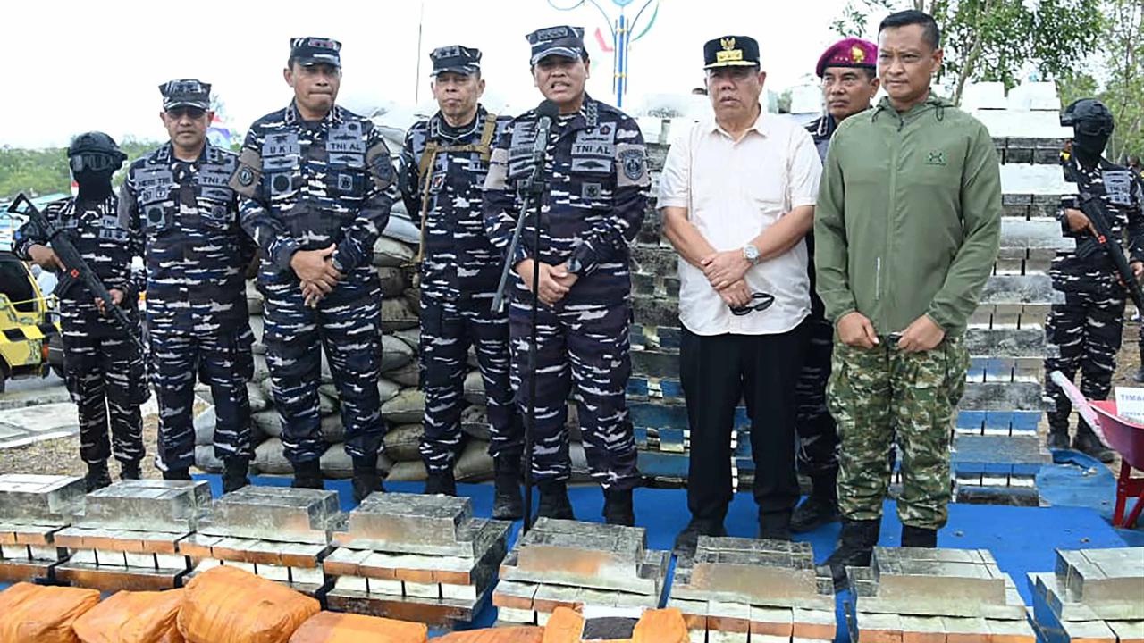 FOTO: TNI AL Gelar Latihan Anti Akses dan Anti Amfibi di Bangka Belitung