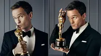 Setengah Bugil, Presenter Oscar Parodikan Birdman dan Whiplash
