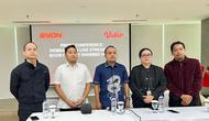 Konferensi pers kasus pembajakan konten Byon Combat Showbiz. (Vidio)