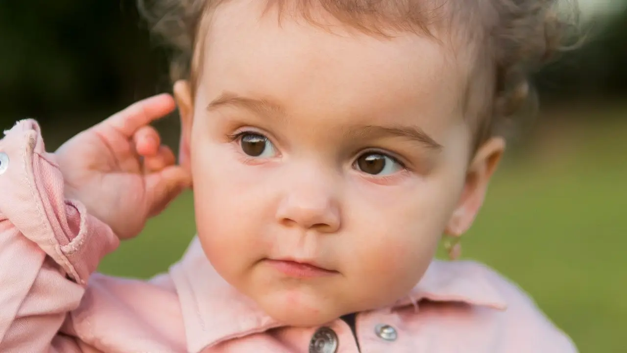 Ilustrasi Model Anting Emas untuk Bayi (credit: freepik)