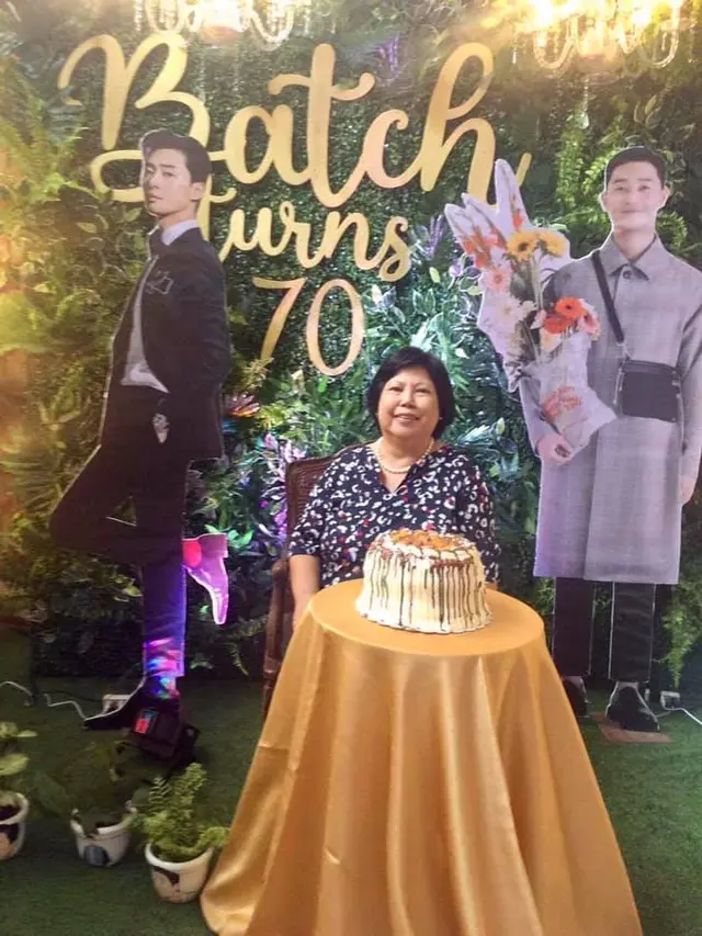 Fans Berat, Ini 6 Potret Nenek 70 Tahun Rayakan Ulang Tahun Bertema Park Seo Joon