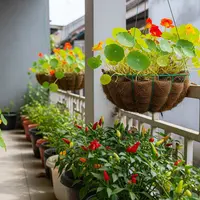 Tanaman Nasturtium Sebagai Pendamping Cabai yang Cocok untuk Teras Rumah/ Ai