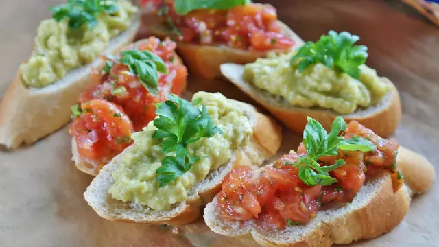 ilustrasi resep Bruschetta/pixabay