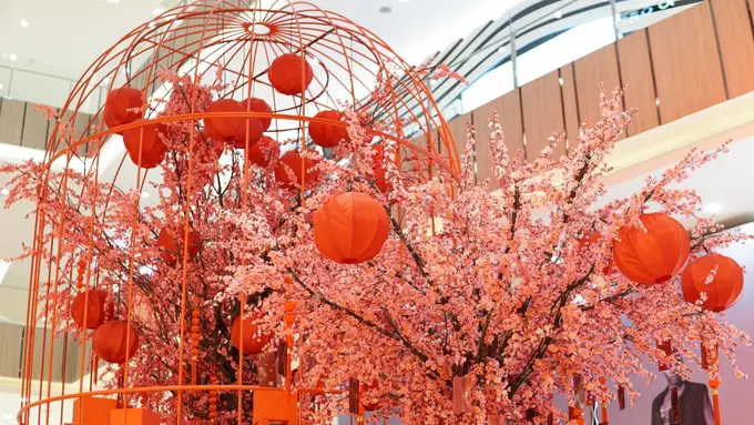 Perayaan Imlek 2021 di Senayan City