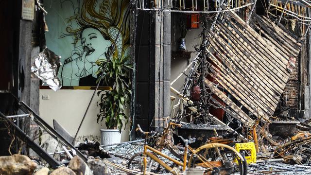 20161101-Kebakaran Tempat Karaoke di Vietnam-Hanoi