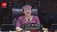 Ketua DPR RI Puan Maharani pada&nbsp;Pidato Presiden RI tentang RAPBN Tahun Anggaran 2024 Beserta Nota Keuangan di Gedung MPR DPR, Jakarta.&nbsp;