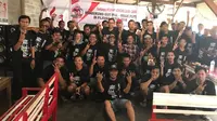 Relawan Jokowi Deklarasikan Gerakan Nasional T3Tap Jokowi untuk hadapi Pilpres 2019. (Liputan6.com/Dian Kurniawan)