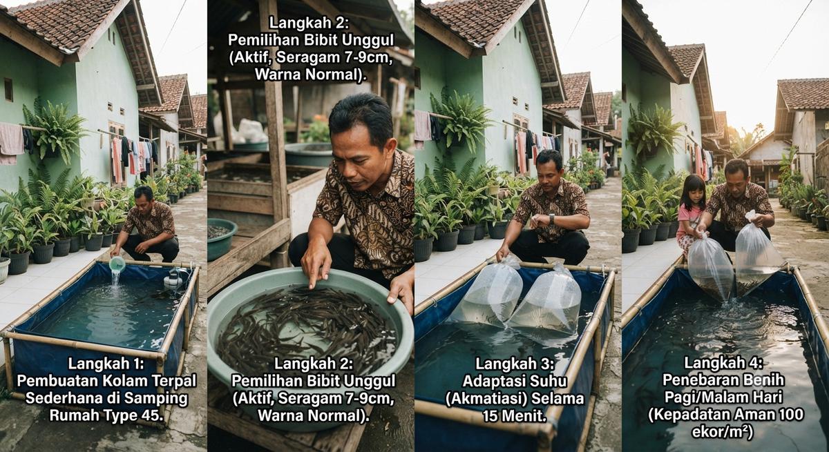 Pemilihan Bibit dan Kepadatan Tebar yang Aman