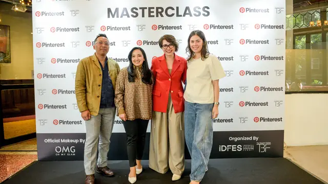 Suasana ajang TBF Masterclass 2024 hasil kolaborasi dengan Pinterest di Jakarta, Agustus 2024. (Foto: Dok. Tim TBF Masterclass 2024)