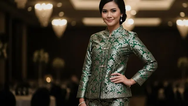Model Atasan Brokat Bawahan Celana Terbaru