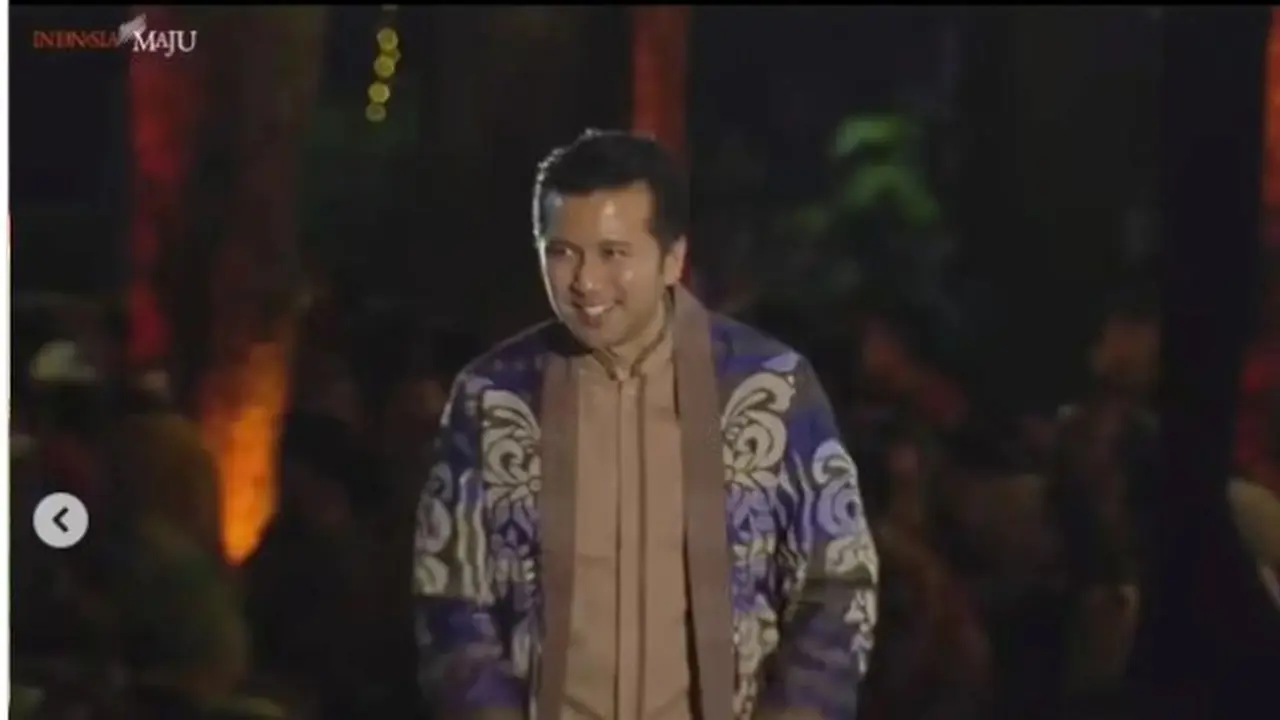 Wagub Jatim Emil Dardak saat tampil di acara Istana Berbatik. (Istimewa)