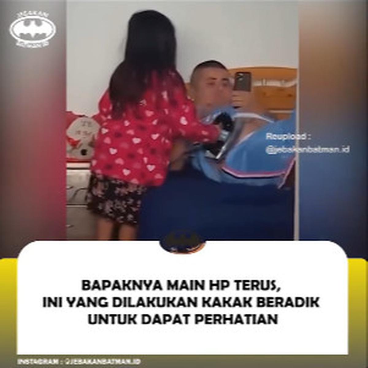 Tindakan Dua Anaknya ke Perut Sang Ayah Bikin Kaget dan Kapok