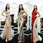 Anaz Khairunnis merancang 3 gaun untuk Karina Nadila di ajang Miss Supranational 2017 (instagram/anazofficial)