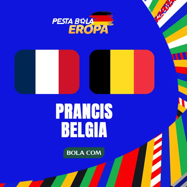 Euro 2024 - Prancis Vs Belgia