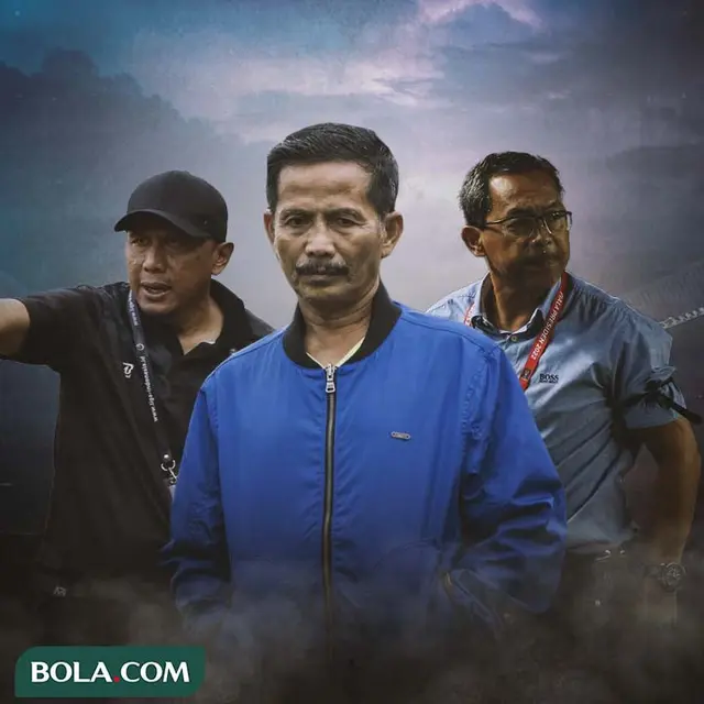 Ilustrasi - Rahmad Darmawan, Djadjang Nurdjaman, Aji Santoso