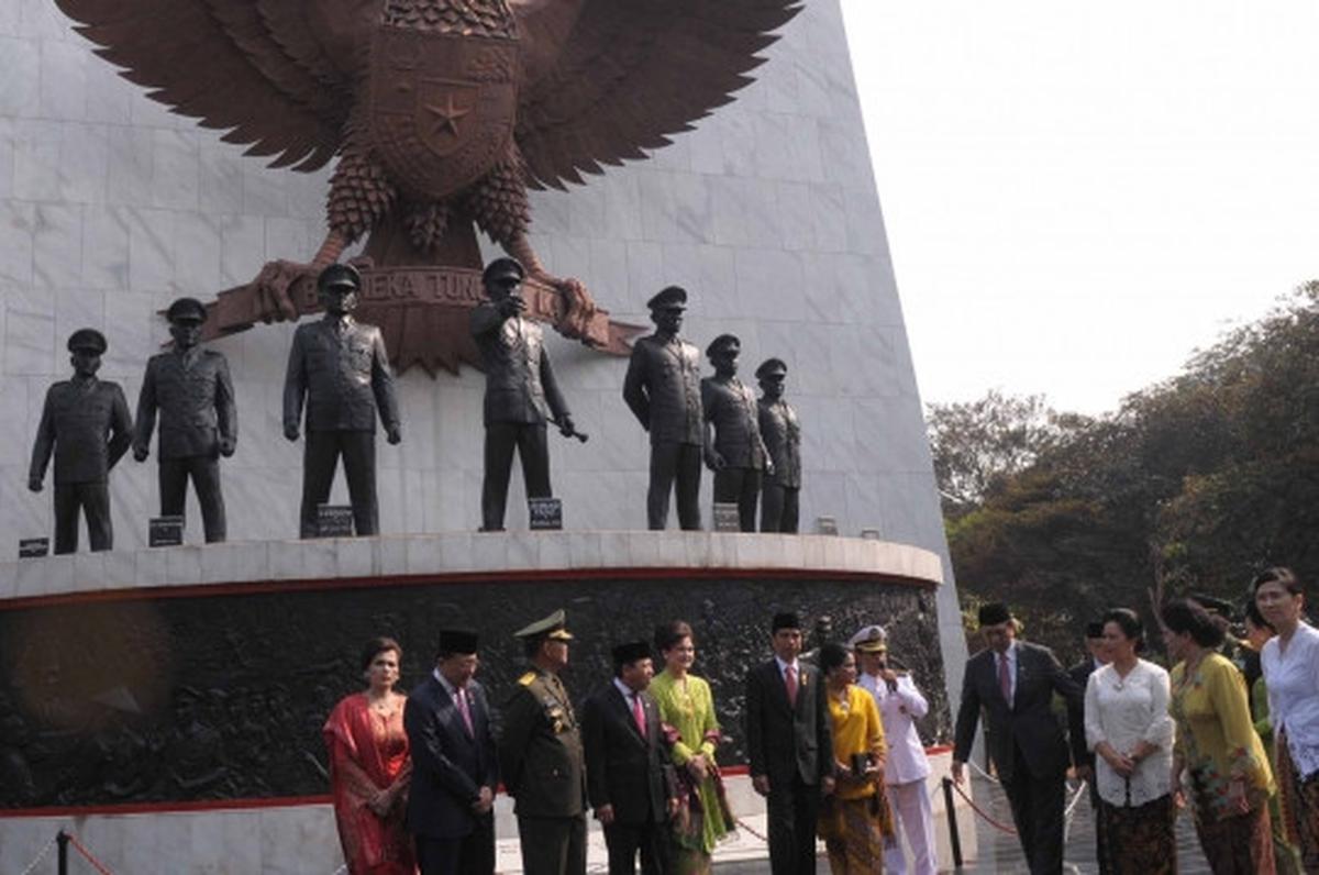 Presiden Jokowi peringati Hari Kesaktian Pancasila di Lubang Buaya