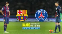 Susunan Pemain Barcelona vs Paris Saint-Germain