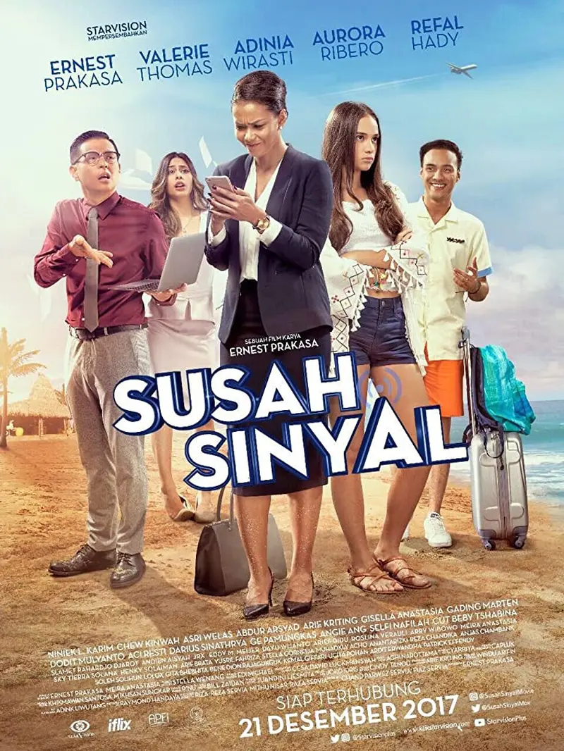 Poster film Susah Sinyal. (Foto: IMDb/ Starvision Plus)