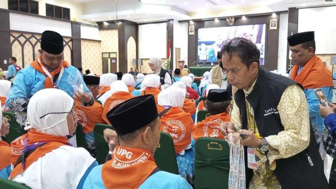 Ratusan JCH Papua Tiba di Asrama Haji Makassar, Siap Menuju Tanah Suci