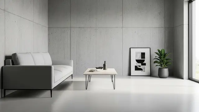 Model Ruang Tamu Kecil Modern Simple Clean Look (AI)