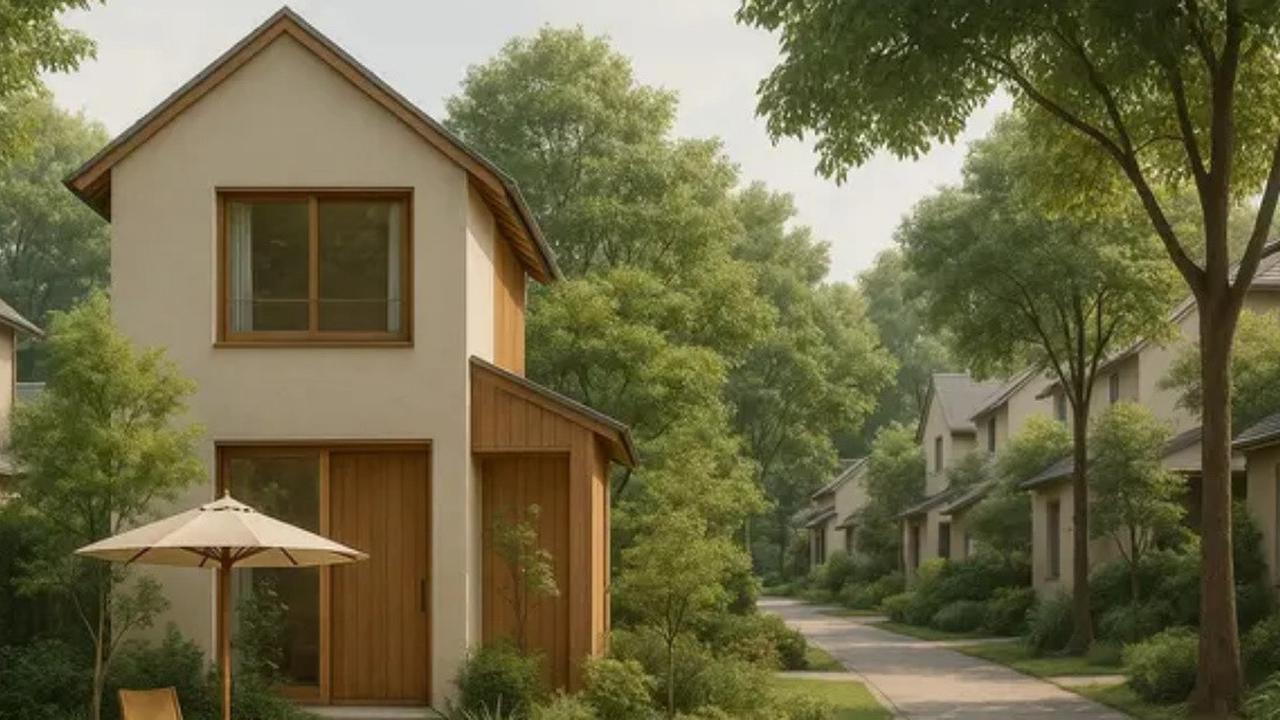 Desain Rumah Lantai 2 Minimalis Tipe 21, Cocok Bagi Pemilik In​trovert(ChatGPT)