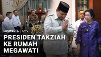 Prabowo Bertakziah ke Kediaman Megawati, Sampaikan Duka atas Wafatnya Guruh
