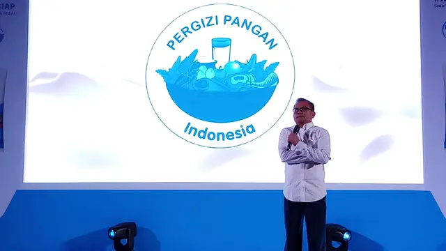 Ketua Umum Persatuan Ahli Gizi Asia Hardinsyah menyampaikan manfaat minum susu. (Foto: Liputan6.com/Fitri Haryanti)