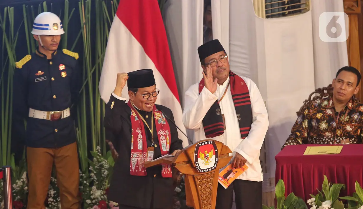 Sedangkan untuk pasangan Pramono Anung-Rano Karno mendapat dukungan dari Partai Demokrasi Indonesia Perjuangan (PDIP). (Liputan6.com/Angga Yuniar)