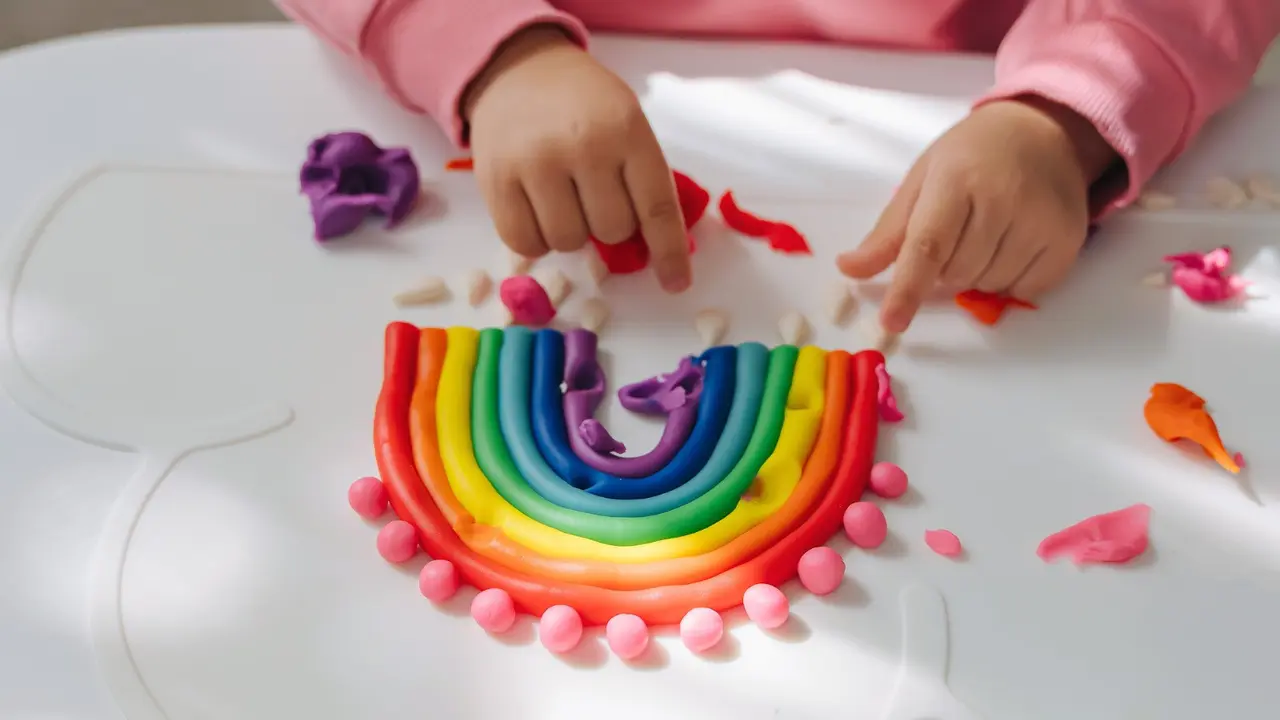 Ilustrasi sensory play