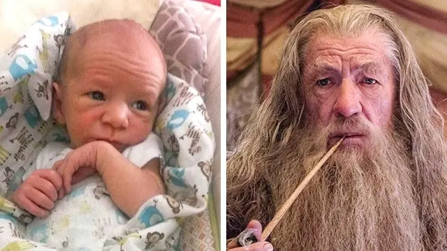 Potret Lucu Bayi Mirip Artis Terkenal, Ada Hubungan Darah?