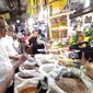 KPPU Kanwil I Medan bersama TPID Sumut inspeksi mendadak ke Pasar Tradisional Petisah, Kota Medan, Senin (30/1/2023) (Istimewa)