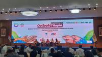 Outlook Tilapia 2025 yang diselenggarakan di Gedung Mina Bahari III, Jakarta, Kamis (28/8/2025). (Foto: Linda/Liputan6)