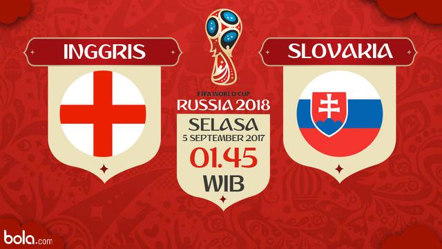 Inggris vs Slovakia