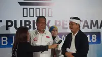 Pasangan calon gubernur dan wakil gubernur Deddy Mizwar-Dedi Mulyadi. (Liputan6.com/Huyogo Simbolon)