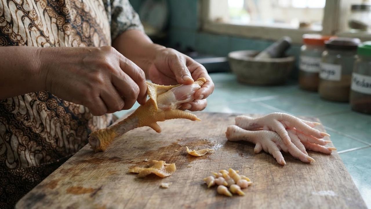 Kulit Ceker Ayam Susah Dikupas? Coba Cara Ini agar Lebih Cepat dan Tidak Berantakan