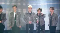Tak tanggung-tanggung, BIGBANG raih tiga buah piala penghargaan sekaligus dalam The 13th Korean Music Awards