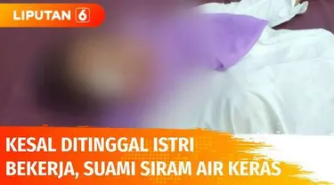 Seorang suami di Asahan, Sumatera Utara, tega menganiaya istri dan anaknya dengan air keras. Penganiayaan dipicu lantaran sang suami kesal ditinggal bekerja oleh sang istri. Korban mengalami luka bakar di bagian wajah dan punggung.