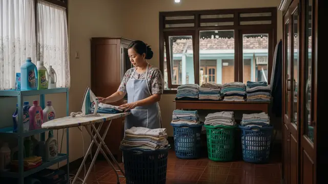 Ide Usaha untuk Ibu Rumah Tangga Model Laundry Kiloan