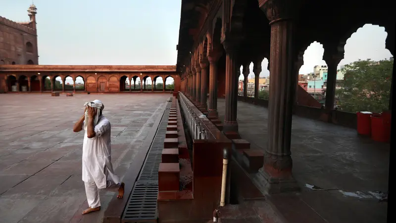 Potret Muslim India Jalani Ramadan di Tengah Lockdown