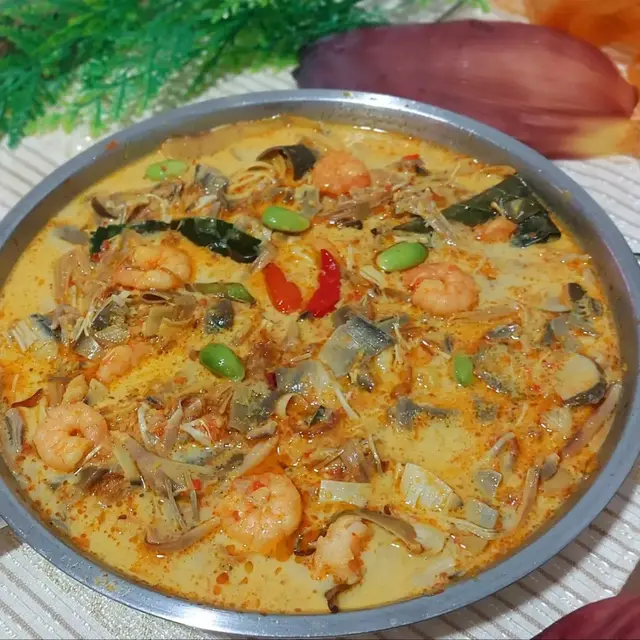 Sayur Lodeh Jantung Pisang